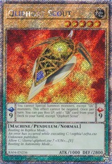 Qliphort Scout - RA04-EN236 - Platinum Secret Rare - 1st Edition